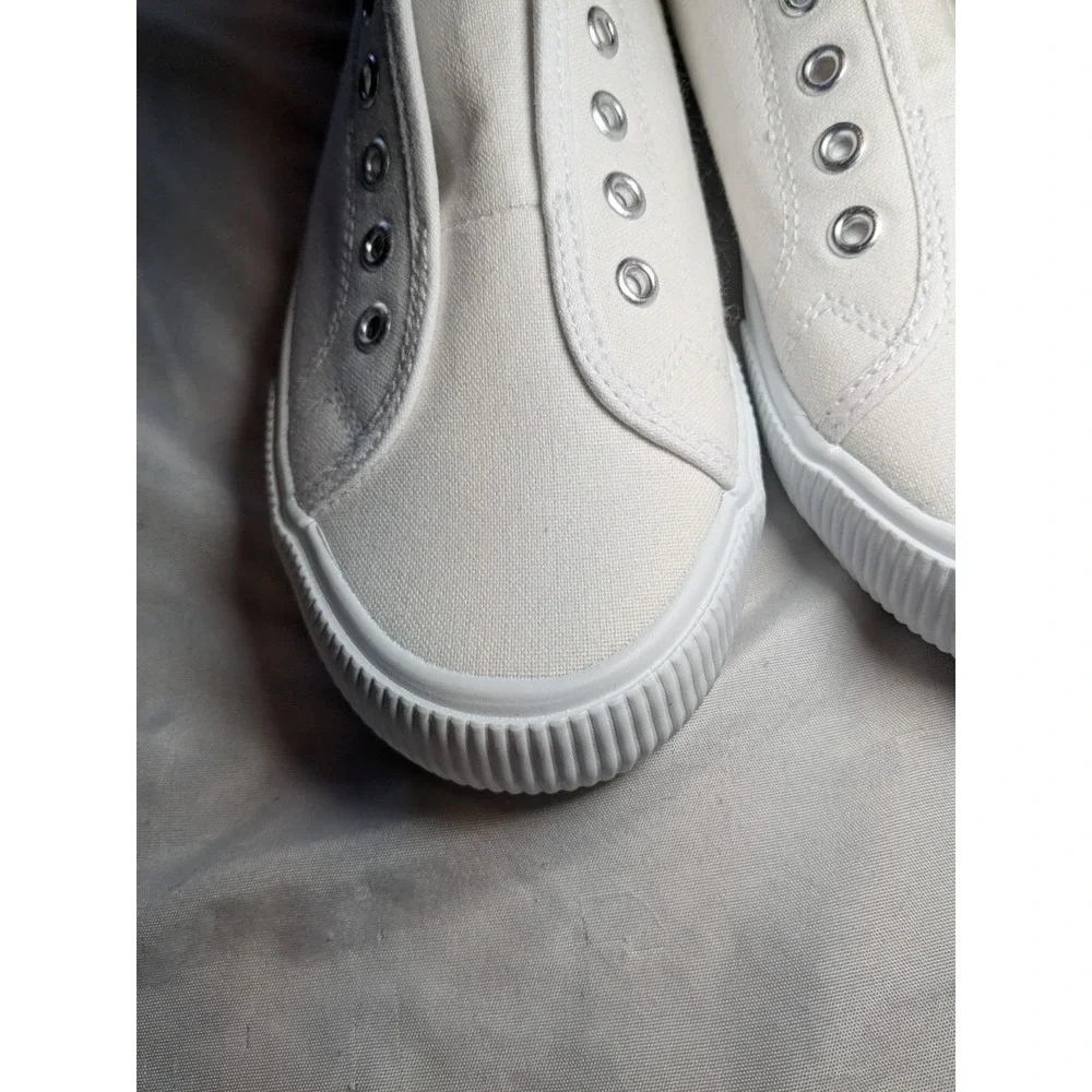 Hurley Chloe Women's White Slip On Shoes No Laces Size 6M